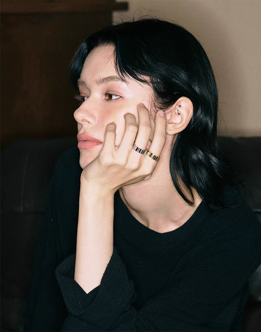 条纹戒指
